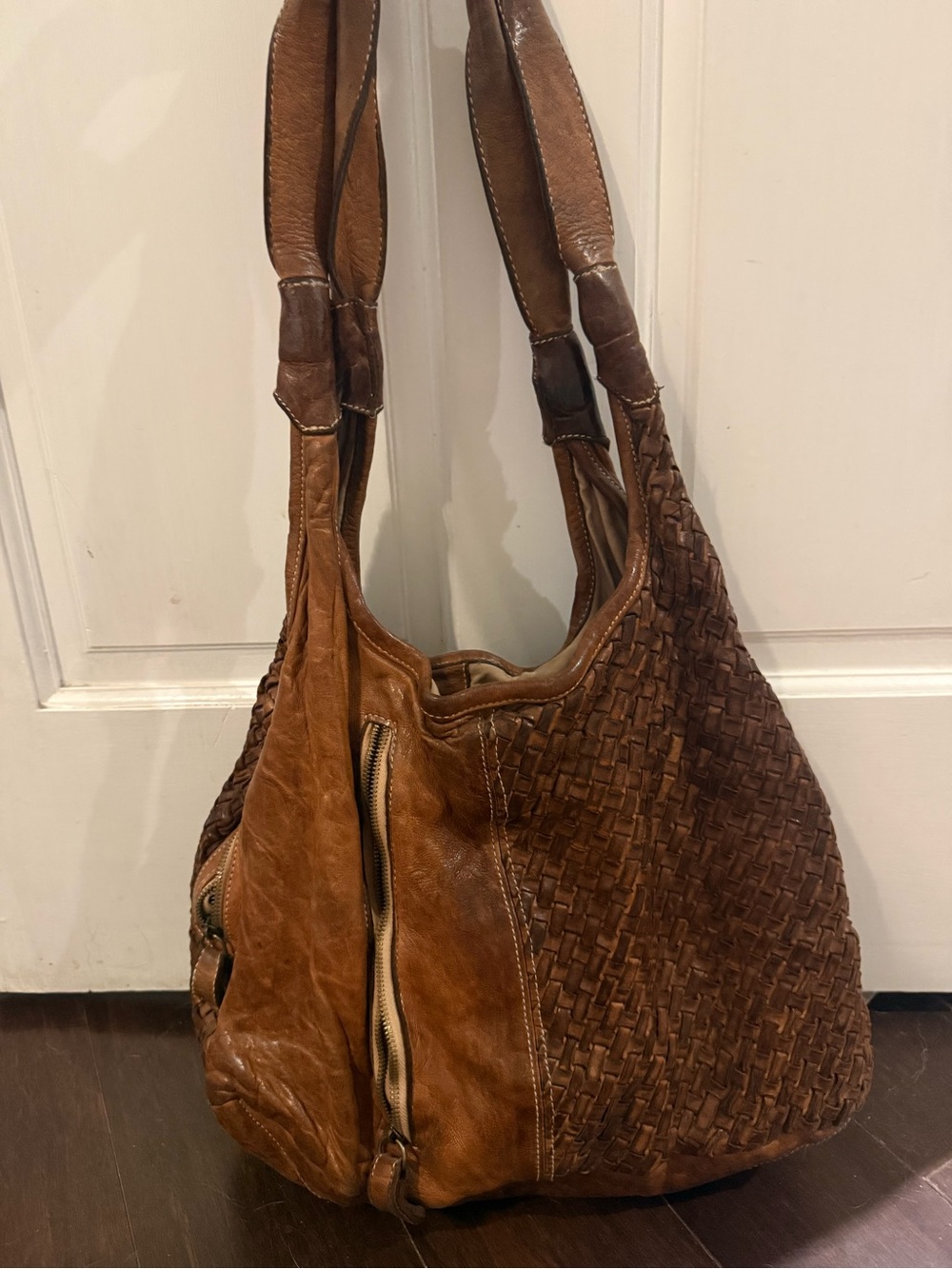 Langellotti vintage Leather Bag